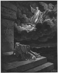 Elijah Taken Up to Heaven in a Chariot of Fire